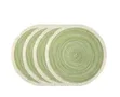 Woven Round Braided Environmentally Friendly Table Placemats - 2