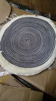 Woven Round Braided Environmentally Friendly Table Placemats - 4