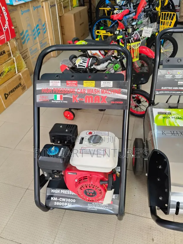 Petrol Car Wash Machine 7.5HP 3800 PSI - 1