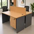 Modern 2-Way Office Workstation Nairobi - 2