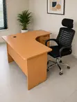L-Shaped Executive Office Desk - 2