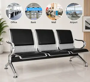 3-Seater Airport Waiting Bench