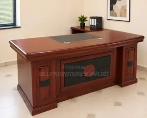 Prestige Director Executive Desk - Premium Mahogany