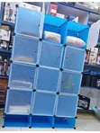 Plastic Wardrobe 3 Column - 1