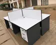 Workstation ya Kisasa ya Ofisi ya Njia 4 - 1