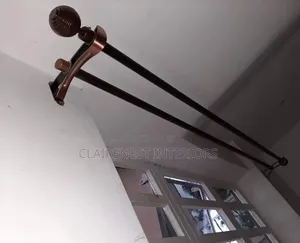 Fimbo za Pazia Zilizopakwa Rangi ya Poda