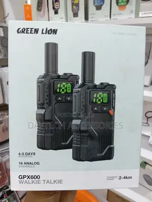 Green Lion GPX600 Walkie Talkie ya Masafa Marefu