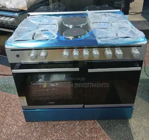 Jiko la Haier la Burner 6 lenye Wok Burner na Oven ya Umeme