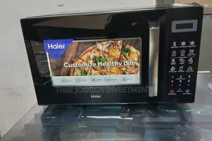 Haier Microwave ya Lita 20 ya Kidijitali - Nyeusi