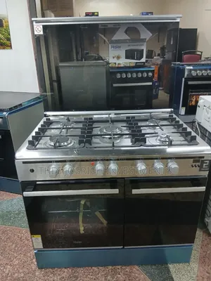 Jiko la Haier 90x60 Burner 5 lenye Wok Burner