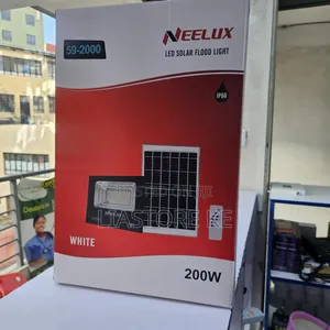 Neelux 200W Solar Flood Light IP66 Taa ya Nje ya Usalama ya LED