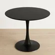 Modern Round Office Meeting Table - 1