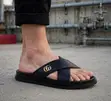 Gucci Leather Sandals with Rubber Sole - 1