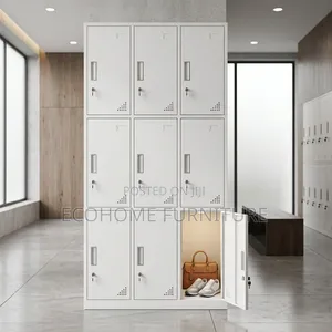 9-Door Steel Office Storage Locker