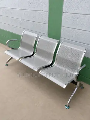 Kiti cha Kusubiria cha Chuma chenye Viti 3