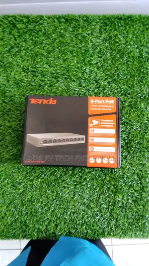 Tenda 8-Port PoE Switch - Smart Networking