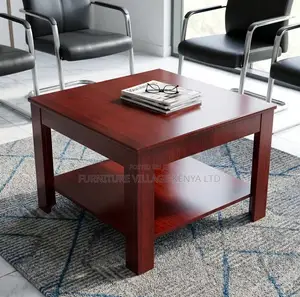 Meza ya Kahawa ya Mahogany Iliyoagizwa Kutoka Nje