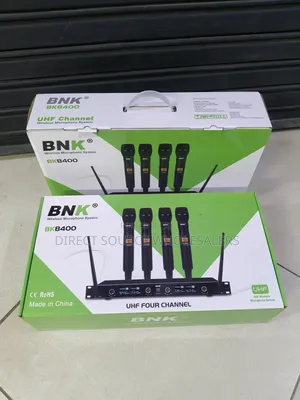 BNK BK8400 Long Range Wireless Microphone System