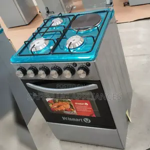 Volsmart 60x60 Jiko la Gesi na Umeme 3+1E