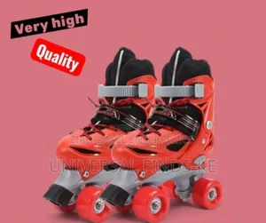 Double Row Quad Roller Skates