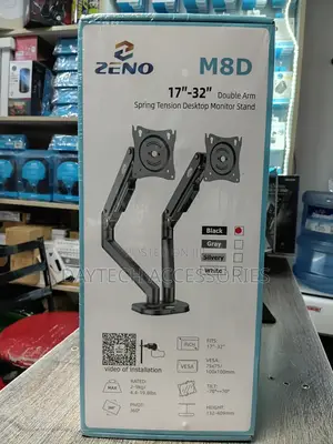 Stendi ya Monitor Mbili ya ZENO M8D