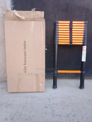 Minara 4.3-Meter Single Telescopic Ladder