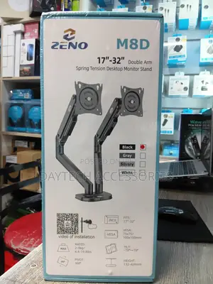 Zeno M8D Dual Monitor Mount for 17-30 Inch Screens