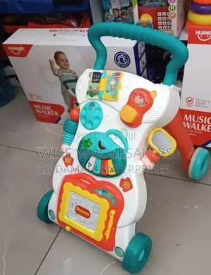 Stand Alone 3-in-1 Musical Baby Walker