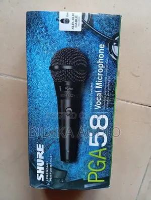 Maiki ya Shure PGA58 Cardioid Dynamic ya Kushika kwa Mkono
