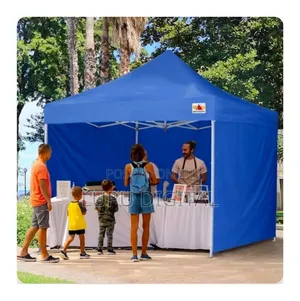 Hema la Kambi 2x2 Mita - Bluu na Nyeupe