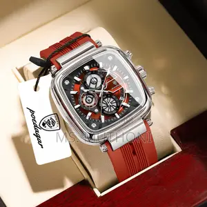 Saa ya Poedagar Square Chronograph