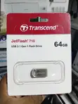 Transcend JetFlash 710 USB 3.0 Flash Drive - 64GB Silver - 1