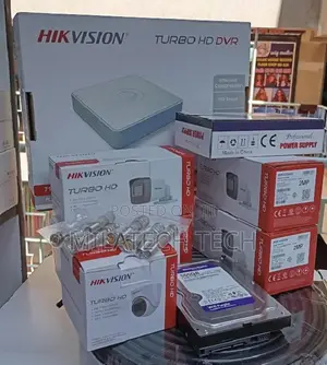 Hikvision 4 Channel 2MP 1080P CCTV Camera System