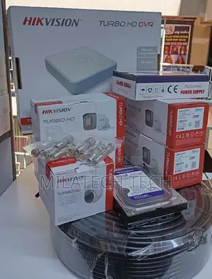 Mfumo wa CCTV wa Kamera 4 wa Hikvision