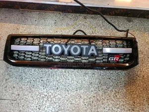 Land Cruiser Prado FJ120 GR Grille ya Mbele na Mwanga wa LED