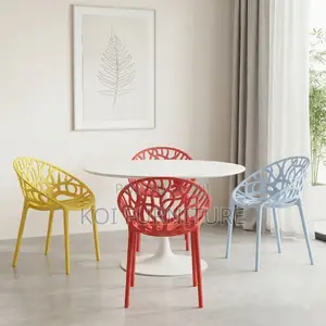 Plastic Stackable Home Dining Room Chairs