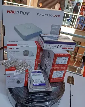 Seti ya CCTV ya Hikvision Njia 4 za HD