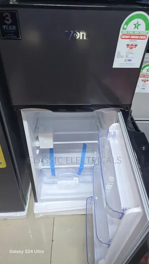 Von Fridge Mlango Mbili 125L