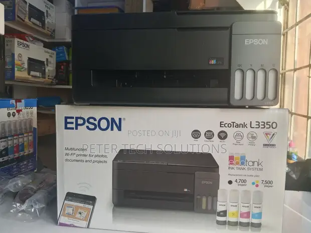 Printa ya Epson L3350 (Chapisha, Changanua, Nakili, AirPrint, Wi-Fi) - 1