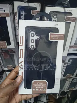 Kesi ya MagSafe Matte Translucent kwa Samsung Galaxy A15