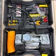 Portable 2-Cylinder Air Compressor with Tools - 1