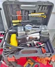 Portable 2-Cylinder Air Compressor with Tools - 2