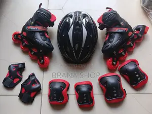 Black Hard Boot Roller Skates