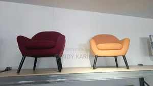 Accent Chairs with Comfortable Fabric Cushions