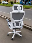 White and Grey Ergonomic Office Chair - 2