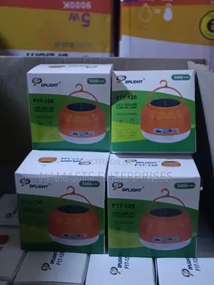 DPLIGHT F17-125 Solar Pumpkin Lamp na Power Bank