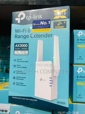 TP-Link RE705X AX3000 Mesh WiFi 6 Extender