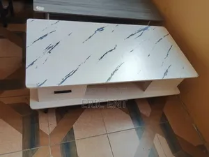 Meza ya Kisasa ya Kahawa ya Kifahari Iliyoingizwa na Droo
