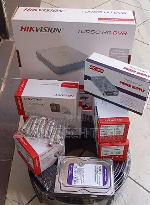 4 Channel Hikvision Home CCTV Kit