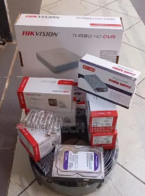 Dahua 8-Channel CCTV Package - HD Cameras + DVR + Hard Disk